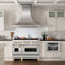 Autograph Edition 48 In. 6.0 Cu. Ft. Legacy Dual Fuel Range With 7 Burner Gas Cooktop And 2 Electric Ovens In Satin Stainless Steel And Polished Gold Accents