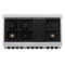 Autograph Edition 48 In. 6.0 Cu. Ft. Legacy Dual Fuel Range With 7 Burner Gas Cooktop And 2 Electric Ovens In Satin Stainless Steel And Matte Black Accents