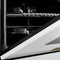 Autograph Edition 30 In. 4.0 Cu. Ft. Legacy Dual Fuel Range With 4 Burner Gas Cooktop And Electric Convection Oven In Satin Stainless Steel With White Matte Door And Champagne Bronze Accents