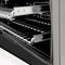 24 In. 2.8 Cu. Ft. Legacy Dual Fuel Range With 4 Burner Gas Cooktop And Electric Convection Oven In Stainless Steel And White Matte Door