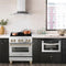 Autograph Edition 30 In. 4.0 Cu. Ft. Legacy Dual Fuel Range With 4 Burner Gas Cooktop And Electric Convection Oven In Stainless Steel And Champagne Bronze Accents