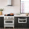 Autograph Edition 30 In. 4.0 Cu. Ft. Legacy Dual Fuel Range With 4 Burner Gas Cooktop And Electric Convection Oven In Stainless Steel And Champagne Bronze Accents