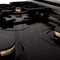 Autograph Edition 30 In. 4.0 Cu. Ft. Legacy Dual Fuel Range With 4 Burner Gas Cooktop And Electric Convection Oven In Stainless Steel And Polished Gold Accents
