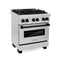 Autograph Edition 30 In. 4.0 Cu. Ft. Legacy Dual Fuel Range With 4 Burner Gas Cooktop And Electric Convection Oven In Stainless Steel And Matte Black Accents