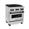 Autograph Edition 30 In. 4.0 Cu. Ft. Legacy Dual Fuel Range With 4 Burner Gas Cooktop And Electric Convection Oven In Stainless Steel And Matte Black Accents