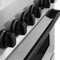 Autograph Edition 48 In. 6.0 Cu. Ft. Legacy Dual Fuel Range With 7 Burner Gas Cooktop And 2 Electric Ovens In Stainless Steel And Matte Black Accents