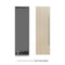 24 In. 12.4 Cu. Ft. Panel Ready Column Freezer With Graphite Gray Interior