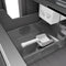 24 In. 12.4 Cu. Ft. Panel Ready Column Freezer With Graphite Gray Interior