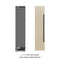 Autograph Edition 18 In. 8.6 Cu. Ft. Panel Ready Left Hinge Column Freezer With Graphite Gray Interior And Matte Black Accents