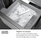 18 In. 8.6 Cu. Ft. Panel Ready Right Hinge Column Freezer With Graphite Gray Interior
