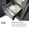 Autograph Edition 24 In. 12.4 Cu. Ft. Panel Ready Column Freezer With Graphite Gray Interior And Champagne Bronze Accents