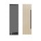 Autograph Edition 24 In. 12.4 Cu. Ft. Panel Ready Column Freezer With Graphite Gray Interior And Matte Black Accents