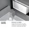 Autograph Edition 24 In. 12.4 Cu. Ft. Panel Ready Column Freezer With Graphite Gray Interior And Matte Black Accents