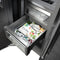 Autograph Edition 24 In. 12.4 Cu. Ft. Panel Ready Column Freezer With Graphite Gray Interior And Matte Black Accents