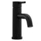 Palisades Elegant Single Handle Bath Faucet In Matte Black