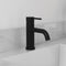 Palisades Elegant Single Handle Bath Faucet In Matte Black