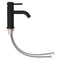 Palisades Elegant Single Handle Bath Faucet In Matte Black
