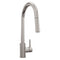 Palisades Pull Down Single Handle Kitchen Faucet In Brushed Nickel