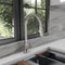 Palisades Pull Down Single Handle Kitchen Faucet In Brushed Nickel