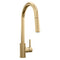 Palisades Pull Down Single Handle Kitchen Faucet In Champagne Bronze