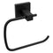 Palisades Towel Ring In Matte Black