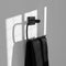 Palisades Towel Ring In Matte Black