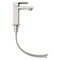 Palisades Modern Single Handle Bath Faucet In Brushed Nickel