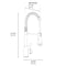 Palisades Modern Single Handle Bath Faucet In Champagne Bronze