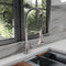 Palisades Pull Down Spring Spray Wand Kitchen Faucet In Brushed Nickel