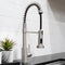 Palisades Pull Down Spring Spray Wand Kitchen Faucet In Brushed Nickel