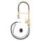 Palisades Pull Down Spring Spray Wand Kitchen Faucet In Champagne Bronze