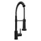 Palisades Pull Down Spring Spray Wand Kitchen Faucet In Matte Black