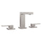 Palisades Modern Widespread Bath Faucet In Brushed Nickel