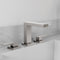 Palisades Modern Widespread Bath Faucet In Brushed Nickel
