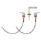 Palisades Modern Widespread Bath Faucet In Brushed Nickel