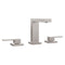 Palisades Modern Widespread Bath Faucet In Brushed Nickel