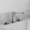 Palisades Modern Widespread Bath Faucet In Brushed Nickel