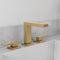 Palisades Modern Widespread Bath Faucet In Champagne Bronze