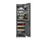 Autograph Edition 24 In. 12.5 Cu. Ft. Panel Ready Column Refrigerator With Graphite Gray Interior And Champagne Bronze Accents