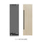 Autograph Edition 24 In. 12.5 Cu. Ft. Panel Ready Column Refrigerator With Graphite Gray Interior And Matte Black Accents