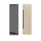 Autograph Edition 24 In. 12.5 Cu. Ft. Panel Ready Column Refrigerator With Graphite Gray Interior And Matte Black Accents