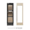 24 In. 12.4 Cu. Ft. Triple Zone 100 Bottle Panel Ready Column Wine Cooler