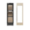 24 In. 12.4 Cu. Ft. Triple Zone 100 Bottle Panel Ready Column Wine Cooler