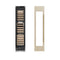 Autograph Edition 18 In. 9.0 Cu. Ft. Triple Zone 68 Bottle Panel Ready Left Hinge Column Wine Cooler With Champagne Bronze Accents