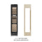 Autograph Edition 18 In. 9.0 Cu. Ft. Triple Zone 68 Bottle Panel Ready Left Hinge Column Wine Cooler With Polished Gold Accents