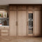 18 In. 9.0 Cu. Ft. Triple Zone 68 Bottle Panel Ready Right Hinge Column Wine Cooler