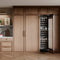 18 In. 9.0 Cu. Ft. Triple Zone 68 Bottle Panel Ready Right Hinge Column Wine Cooler