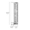 Autograph Edition 18 In. 9.0 Cu. Ft. Triple Zone 68 Bottle Panel Ready Right Hinge Column Wine Cooler With Polished Gold Accents