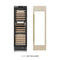 Autograph Edition 24 In. 12.4 Cu. Ft. Triple Zone 100 Bottle Panel Ready Column Wine Cooler With Champagne Bronze Accents
