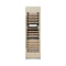 Autograph Edition 24 In. 12.4 Cu. Ft. Triple Zone 100 Bottle Panel Ready Column Wine Cooler With Champagne Bronze Accents